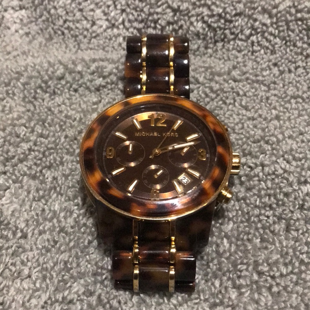 Authentic Animal Print Michael Kors Watch